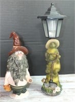 HILLBILLY JUG AND TURTLE SOLAR LAMP
