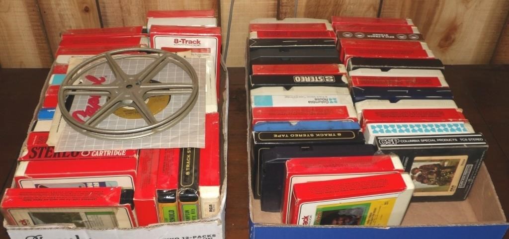 8 TRACK CASSETTE COLLECTION - MOST ARE COUNTRY