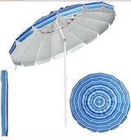 Retail$120 8ft Tilt Patio Bench Umbrella
