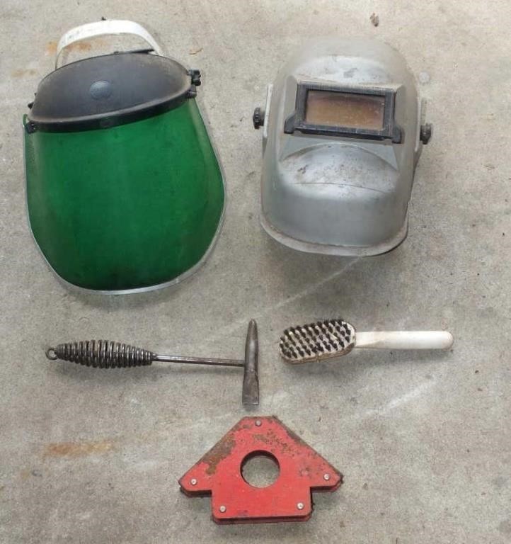 WELDING HELMET, FACE SHIELD AND MORE