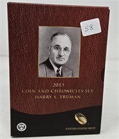 2015 Harry Truman Coin/Chronicles Set