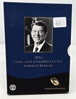 2016 Reagan Coin/Chronicles Set
