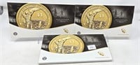3 Mohawk Ironworkers Coin/Currency Sets
