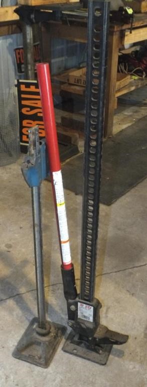 HI-LIFT JACK MODEL 484 & CAR JACK