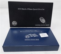 2015 March of Dimes Silver Set; 2004 Lewis and