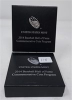 2014 Hall of Fame Dollar Proof/Unc.
