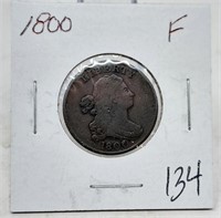 1800 Half Cent F