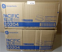 2 Cases Of Georgia Pacific Multi Fold Paper Towels
