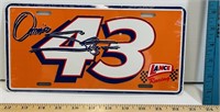 Lance Racing #43 Dennis Setzer License Plate