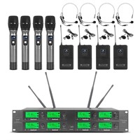 Wireless Microphone System Frequency A 8 Channel