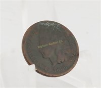 1866 Indian Head Cent Key Date