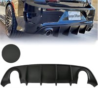 Rear Bumper Diffuser Compatible With Dodge Charger