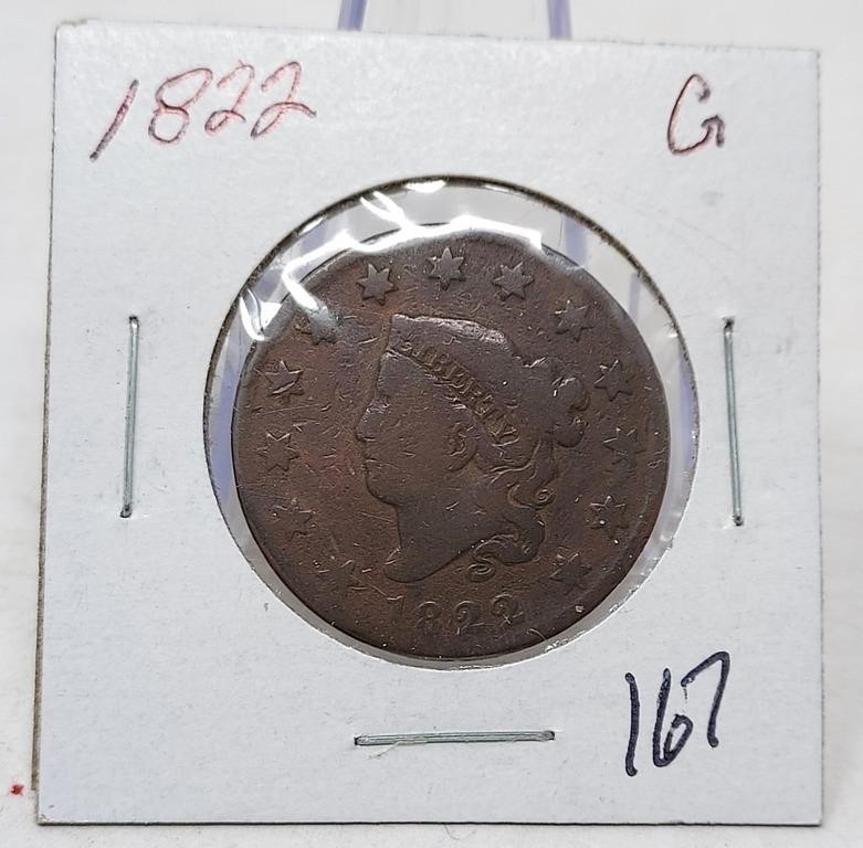1822 Cent G