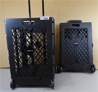 Rolling Mesh Utility Carts