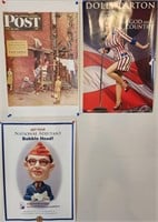 3 VTG Posters Dolly Parton and more