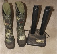 BOOT DRYER AND ITASCA MENS BOOTS