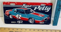 Vintage Kyle Petty #42 License Plate