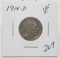 1914-D Nickel VF