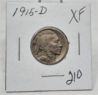 1915-D Nickel XF