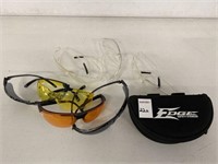 LOT OF SAFETY GLASSES