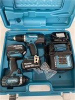 MAKITA 2 TOOL CORDLESS COMBO KIT