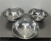 STAINLESS STEEL MIXING BOWL, 11.5", 12"