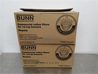 LOT OF BUNN 12-CUP COFFEE FILTERS