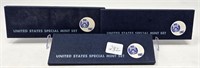 (3) 1967 Mint Sets