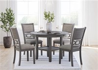 Ashley Wrenning Round Dining Table & 4 Chairs