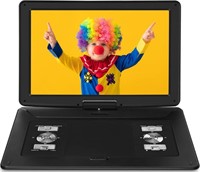 17.9" Portable DVD Player with 15.6" HD Swivel