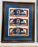 1997 Autographed “Pole Day” Framed Advertisement