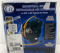 Industrial grade retraceable air hose reel 38x50