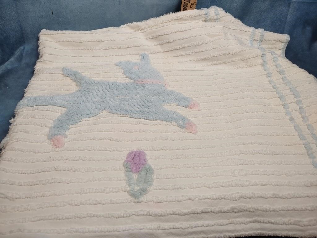 Chenille Baby Blanket, 40" x 64"