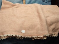 Vintage Esmond Wool Blanket, 68" x 52"