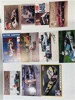 Vintage Nascar Drivers Autographed Post Cards,