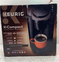 Keurig K Compact 3 cup sizes colour black
