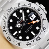 Rolex Men Explorer II GMT 42 MM Watch