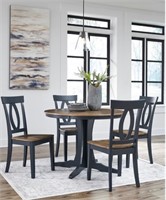 Ashley Landocken Casual Dining Table & 4 Chairs