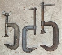 ASSORTMENT OF C CLAMPS
