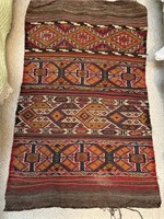 Vintage Hand knotted woven rug