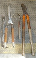 LOPPERS AND GARDENING TOOLS