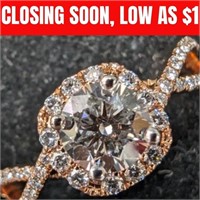 $8000 14K  Lab Grown Diamond(0.6ct) Lab Grown Diam