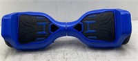 Swagtron blue motorized hover board
