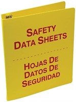 Accuform SBZRS642 Spanish Bilingual Safety Data