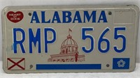 Alabama RMP 565 license Plate