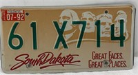 1992 South Dakota 61 X714