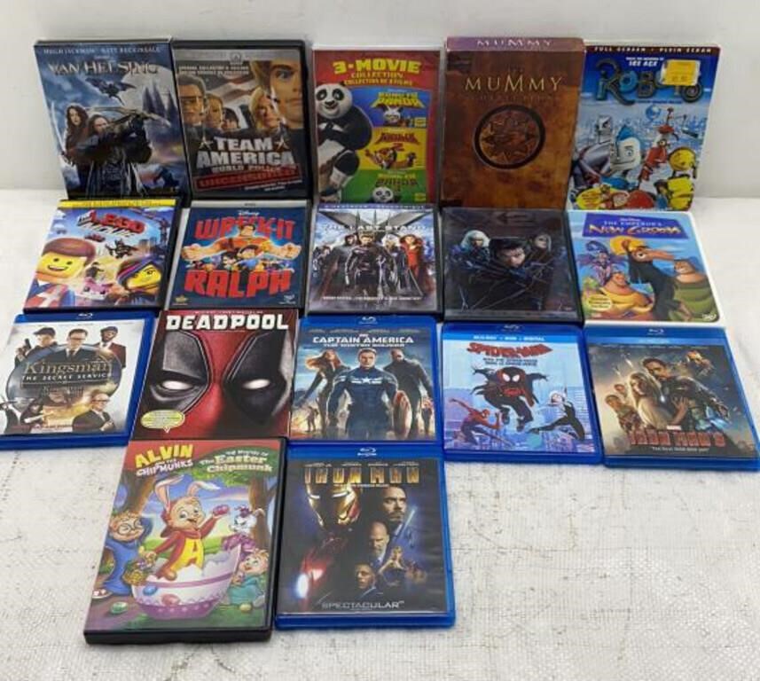 Blu ray & DVD Collection