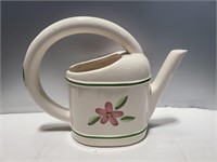 Ceramic watering can vase