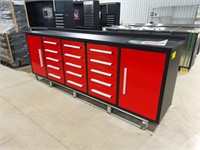 Steelman 10' 15-Drawer Cabinet Workbench