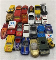 Mixed cars toys